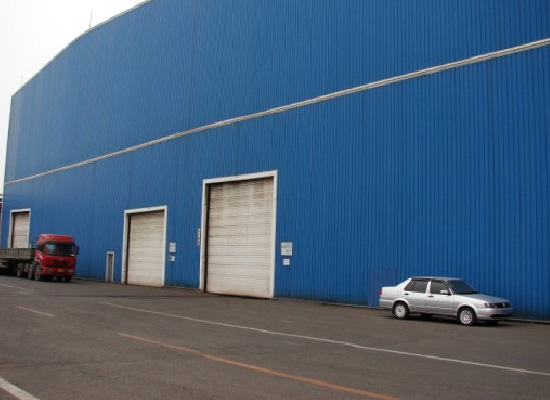 鞍钢股份冷轧厂---3号生产线提货现场实地图片