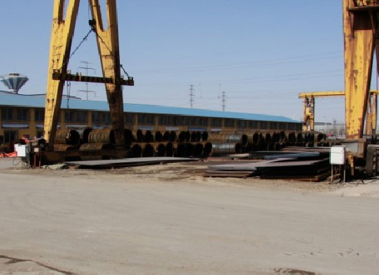 鞍山重型钢材交易中心内部图