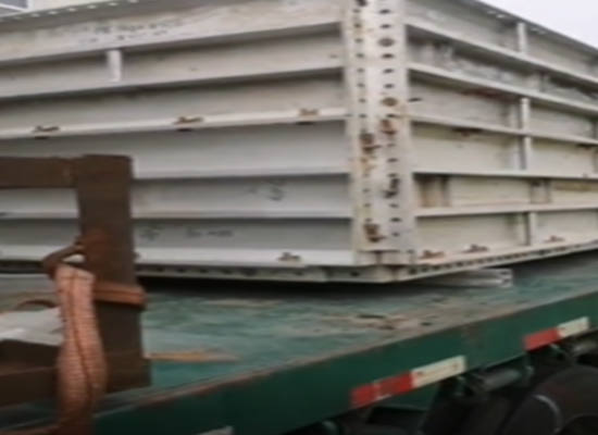 给辽宁某企业装载3000吨铝制品到湖北襄阳地区发货！